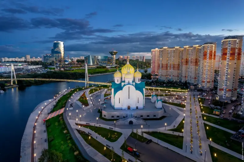 Съёмка с высоты: объект и окружение