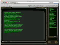 Чат в стилистике игры Fallout