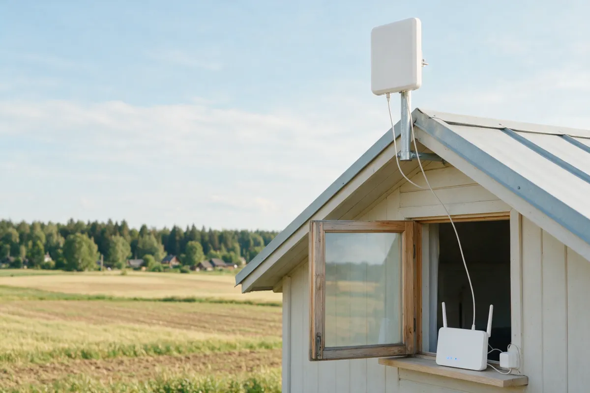 Реклама интернета для частного дома в Директе: 4G-антенны, минус спутник и карта покрытия